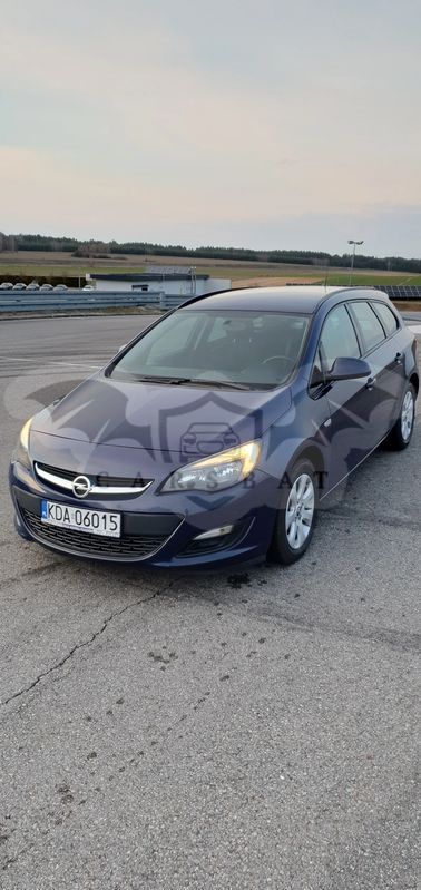 Opel Astra J 1.7 CDTI 2014
