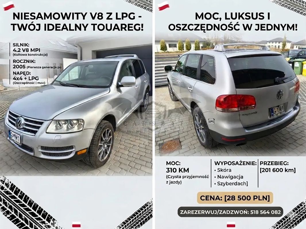 Volkswagen Touareg I 4.2 V8 Automatik Exclusive Edition 2005
