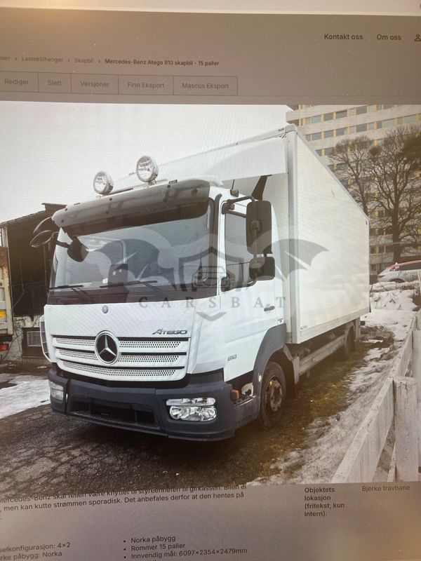Mercedes-Benz Atego 2017