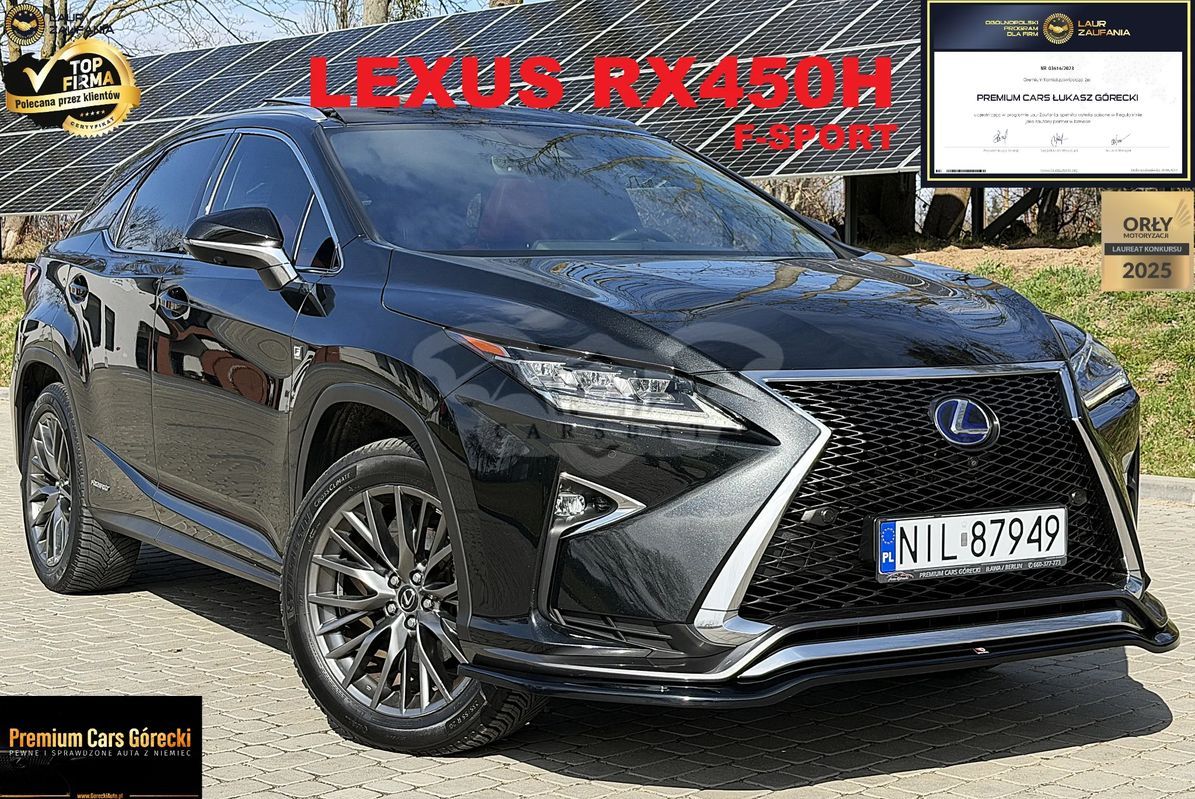 Lexus RX IV 450h F Sport 2016