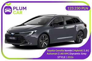 Toyota Corolla Seria E21 1.8 Hybrid Style 2026